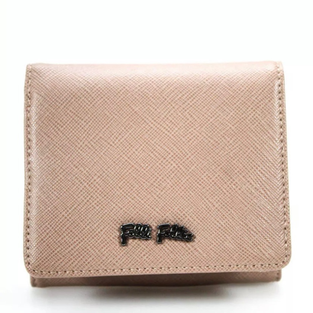 Folli Follie Mini Fold Wallet...Color: Beige